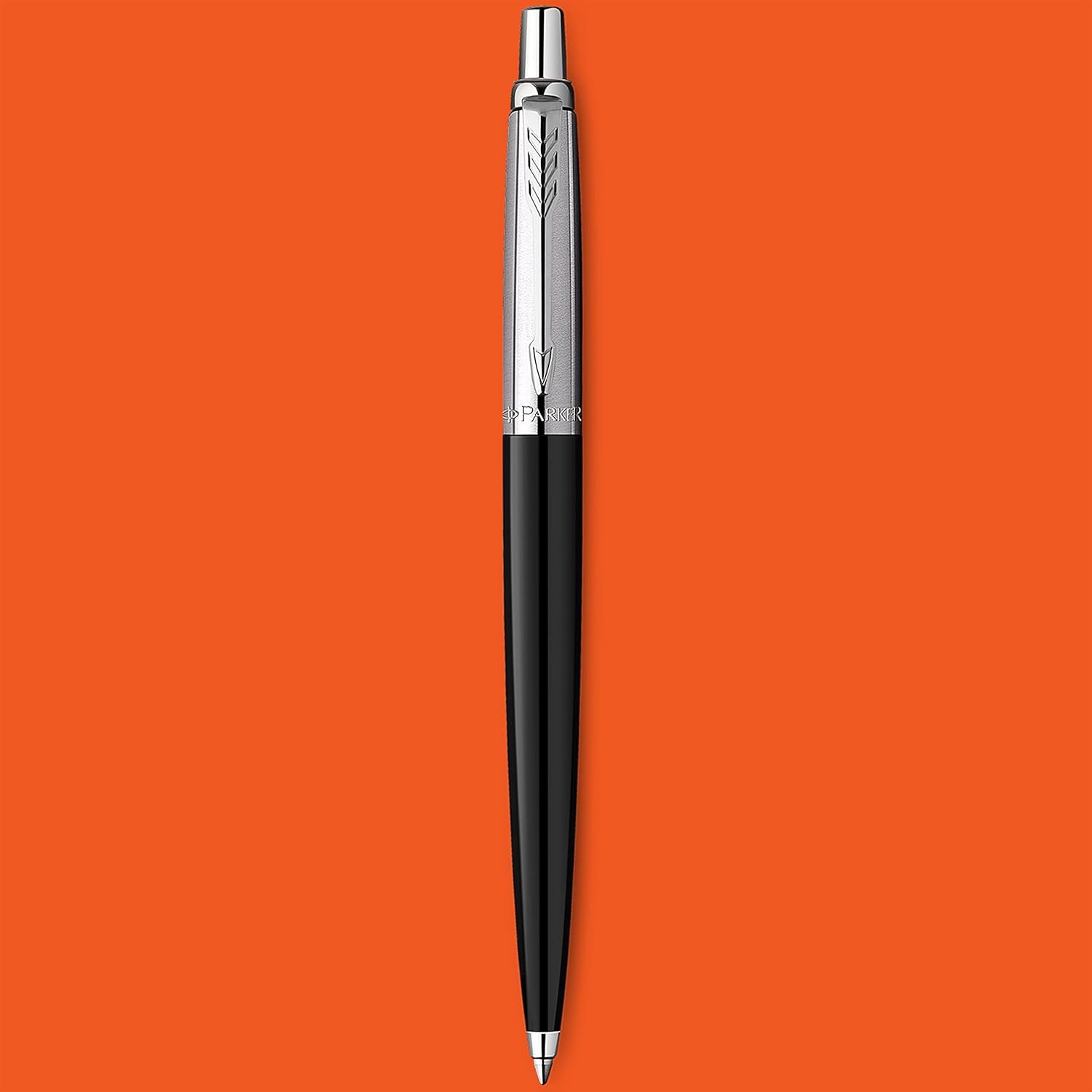 Parker Jotter Originals Ballpoint Pen, Classic Black, Medium Point, Blue Ink