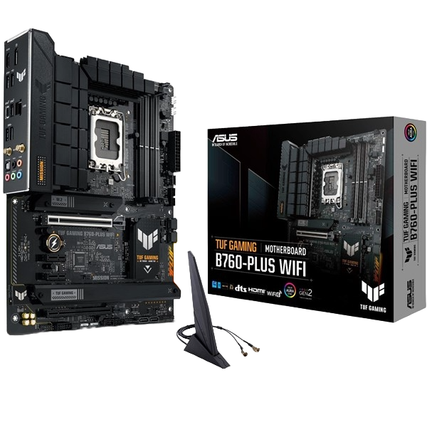 ASUS TUF Gaming B760-PLUS WIFI ATX Motherboard for Intel LGA1700 CPUs