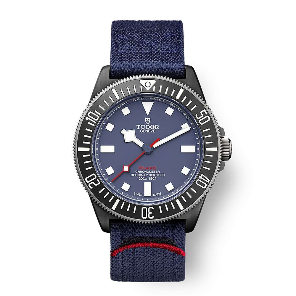 Tudor Pelagos FXD 42mm automatic watch, cracking piece