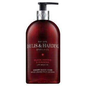 Baylis & Harding Black Pepper & Ginseng Hand Wash - Waitrose - £1.55