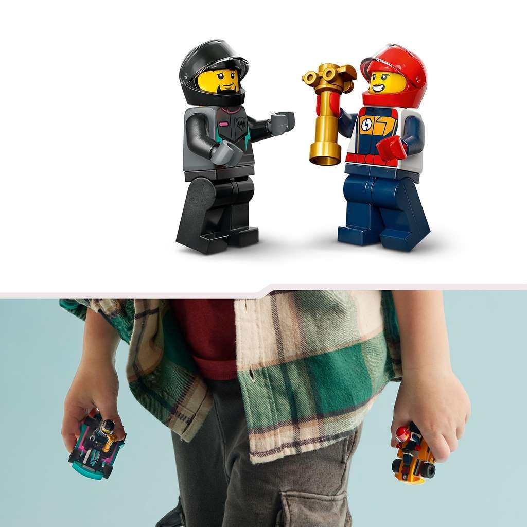 LEGO City Go-Karts and Race Drivers 60400 on Amazon EU, nice little set