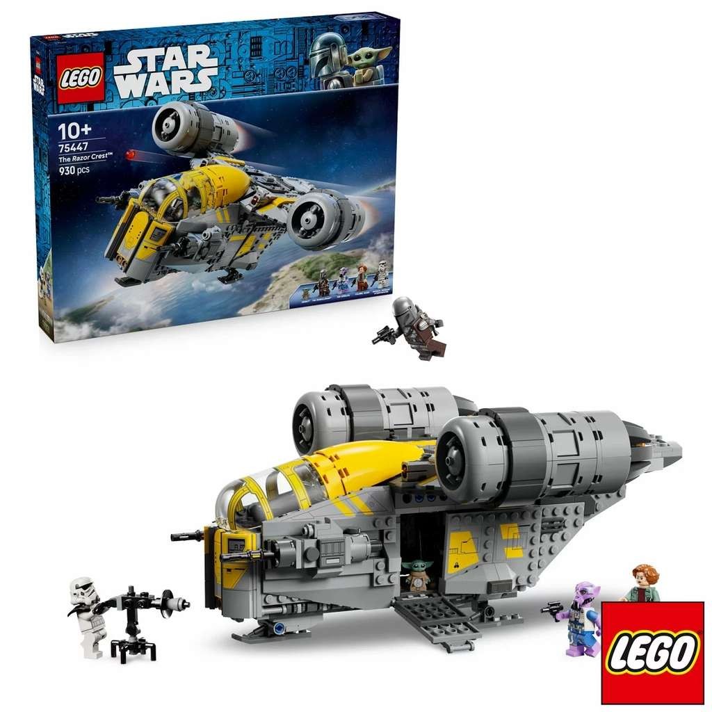 LEGO Star Wars Grogu 75446 £79.99, Razor Crest 75447 £99.99, decent prices