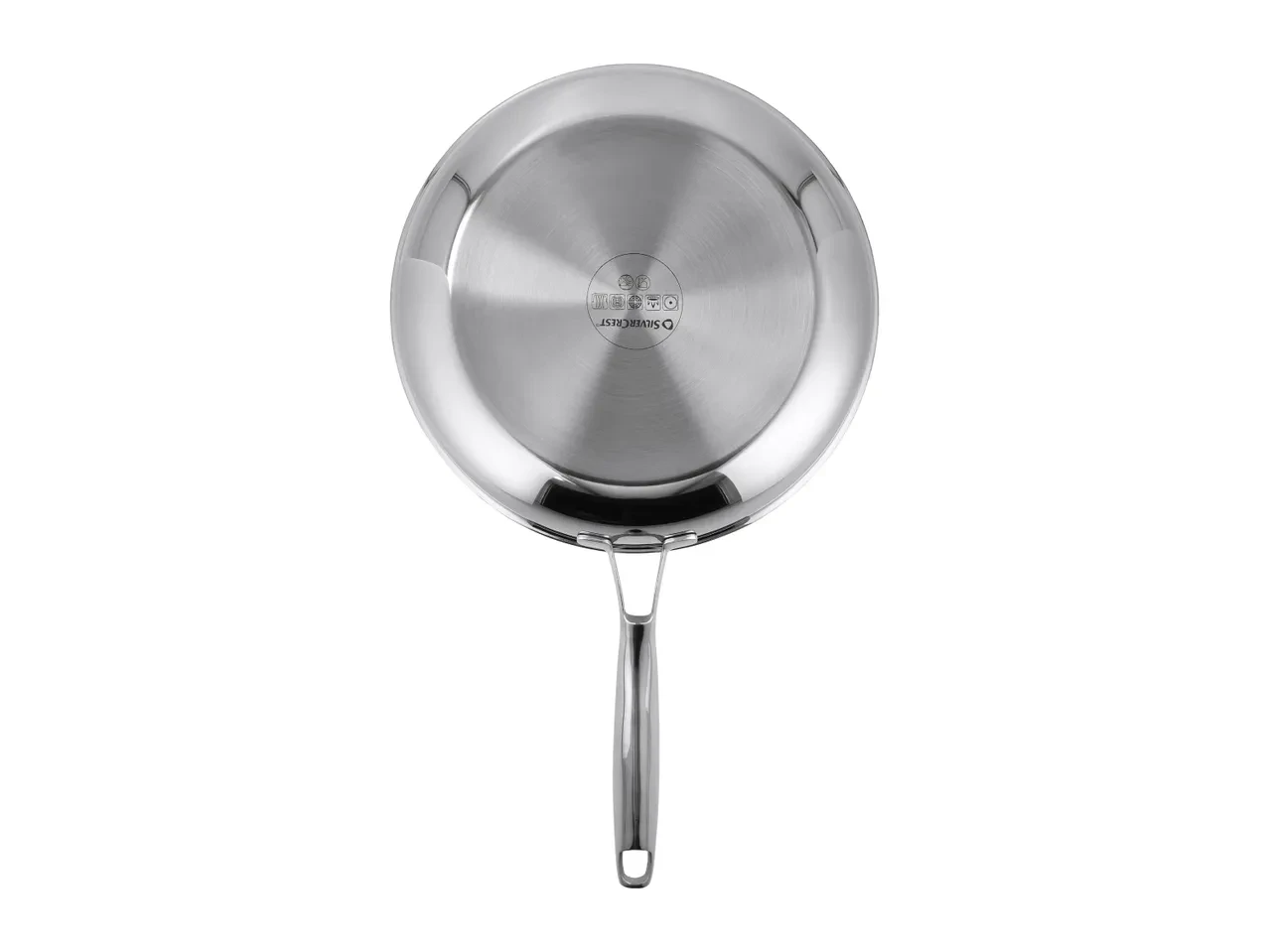 SILVERCREST 28cm Honeycomb Stainless Steel Frying Pan