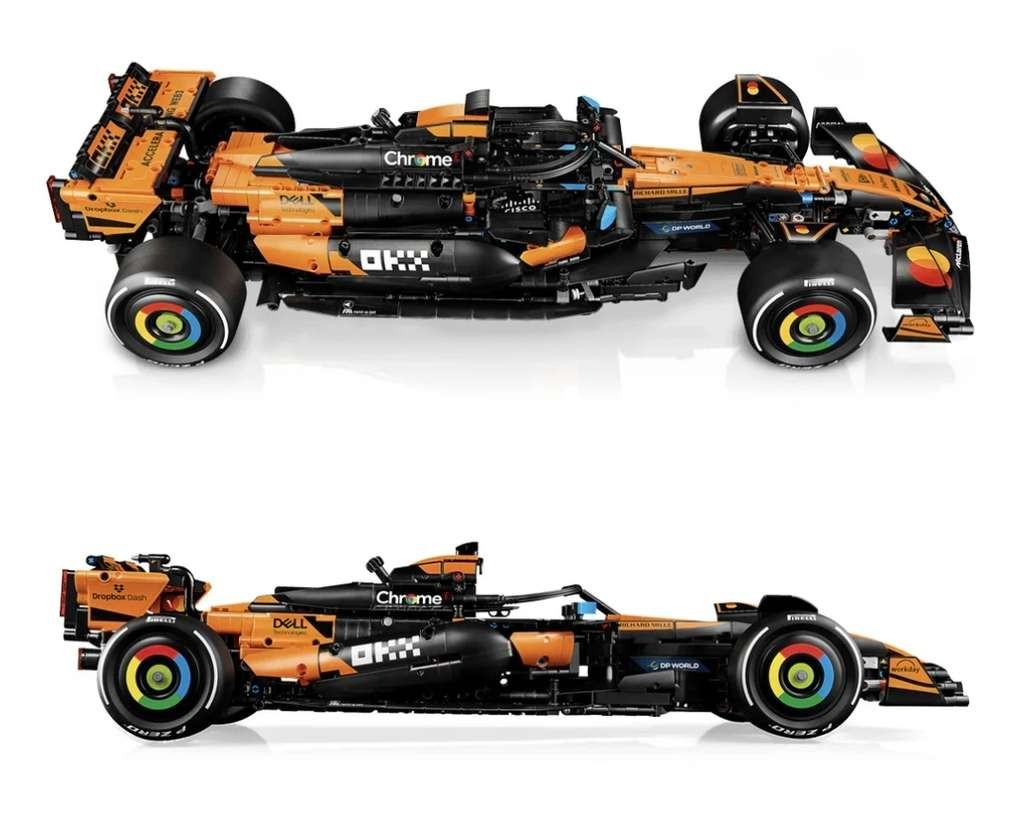 LEGO Technic McLaren MCL39 F1 Car set 42228 (1:8 scale, 1675 pieces)