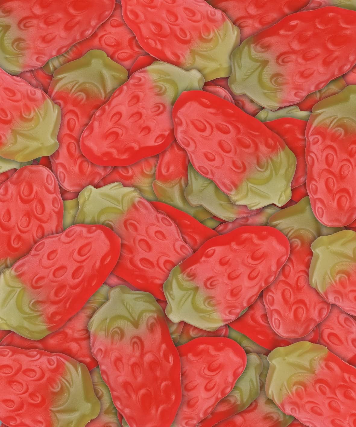 HARIBO Giant Strawbs – Fruity and Chewy Gummy Strawberries – 160g Share Size
