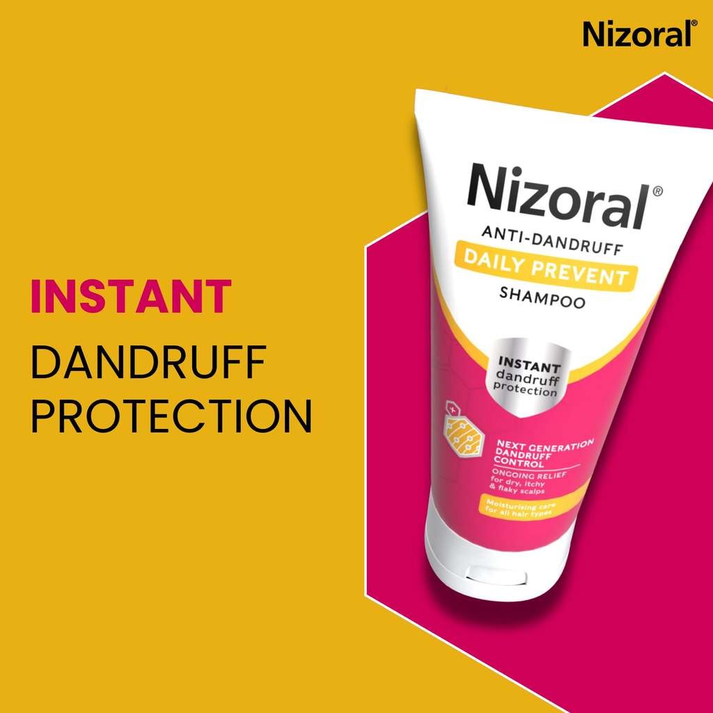Nizoral Anti-Dandruff Daily Prevent Shampoo, soothes dry, itchy, irritated scalps, voucher