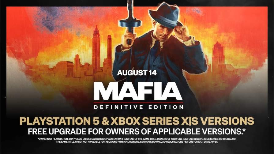 Mafia: Definitive Edition: Free PS5 / Xbox Series X|S Upgrade for PS4 / Xbox One Owners