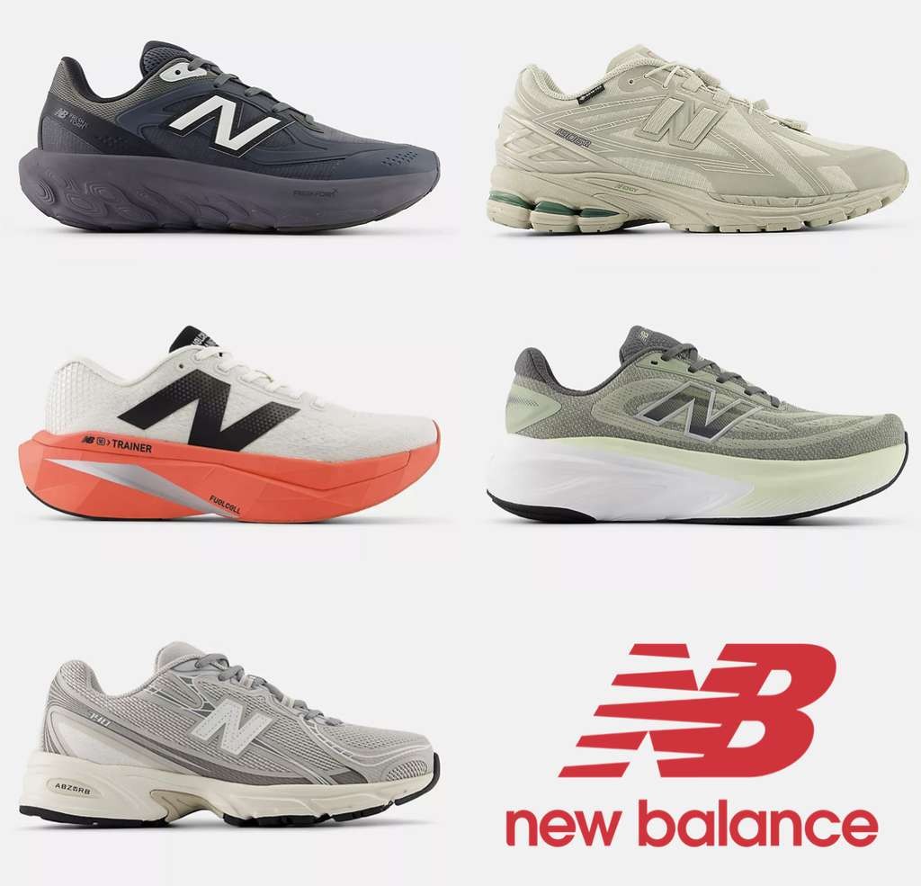 New Balance Sale, Up to 50% Off plus 15% Off New Members plus 10% Carers Discount