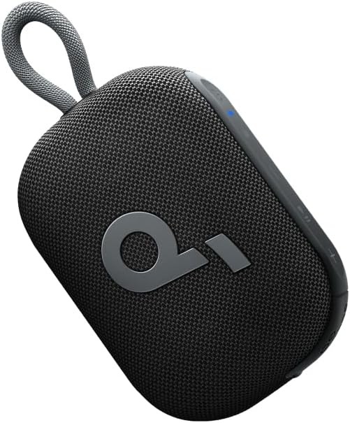 Soundcore Select 4 Go Ultra Portable Bluetooth Speaker by Anker, 20H Playtime, IP67 Waterproof and Dustproof, Floatable, Customisable Pro EQ, Wireless Stereo Pairing