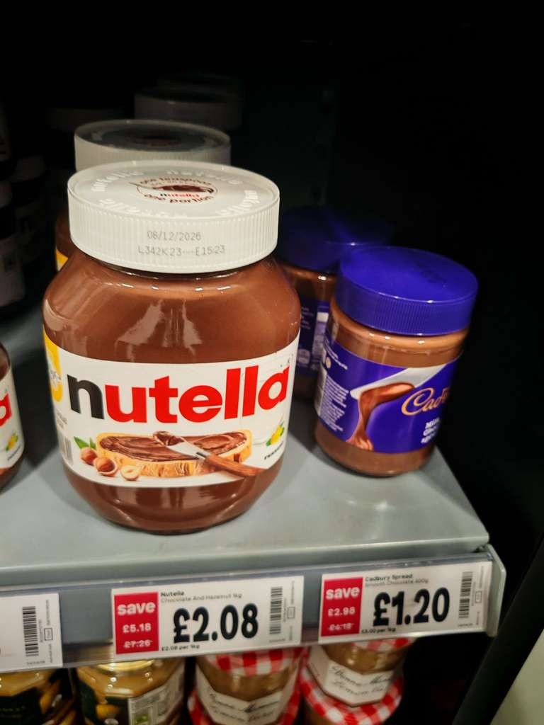 Nutella 1kg jar, in Grimsby