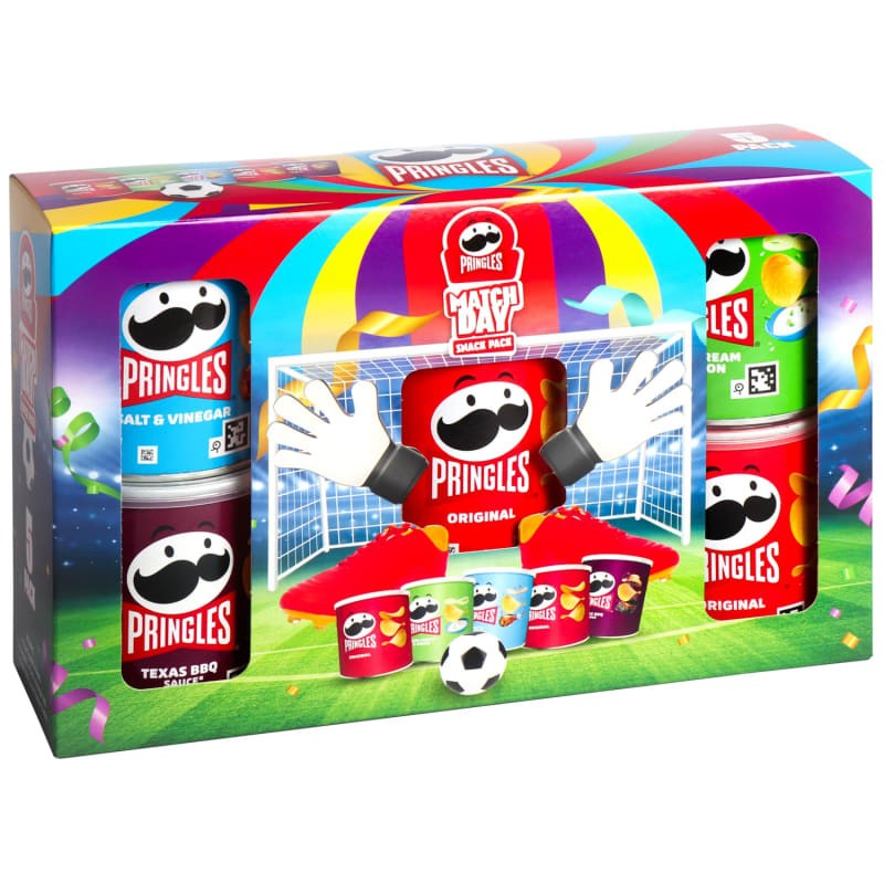 Pringles Match Day Snack Pack 5pk