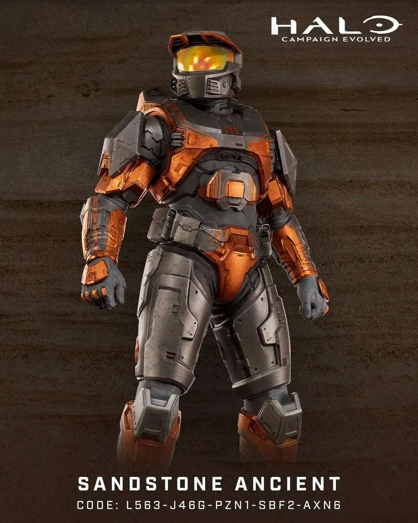 Halo: Campaign Evolved - free new Sandstone Ancient armor DLC code