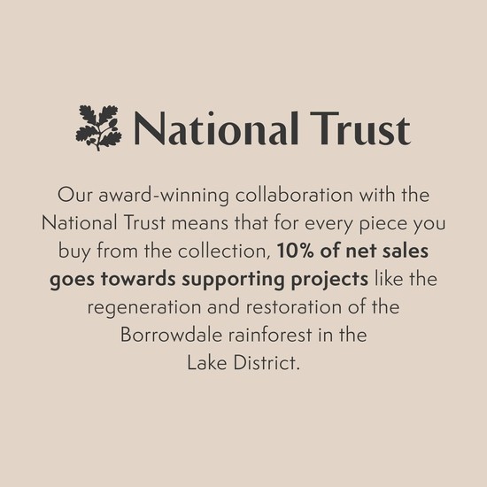 National Trust Insulated Mug, Morning Fog