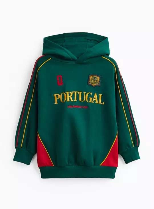 Kids Official FIFA Graphic Hoodies, Portugal / Brazil / USA £4.20, Scotland £4.20, Sizes 1-14 Years, Free C&C