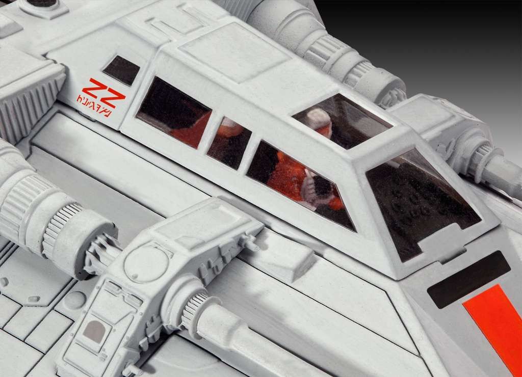 Nice Revell 03604 Star Wars Snowspeeder 1:52 scale model kit, unbuilt/unpainted