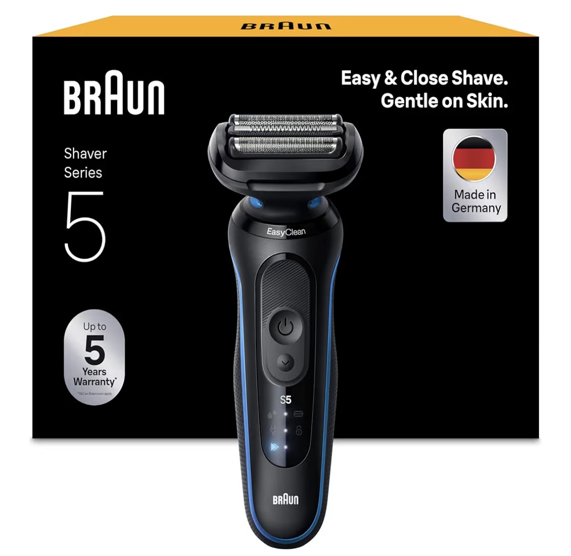 Braun Series 5 51-B1000s men's electric shaver