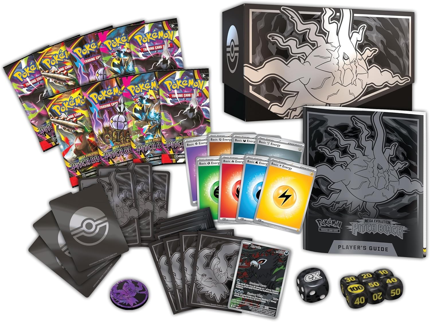 Pokemon TCG: Mega Evolution Pitch Black Elite Trainer Box