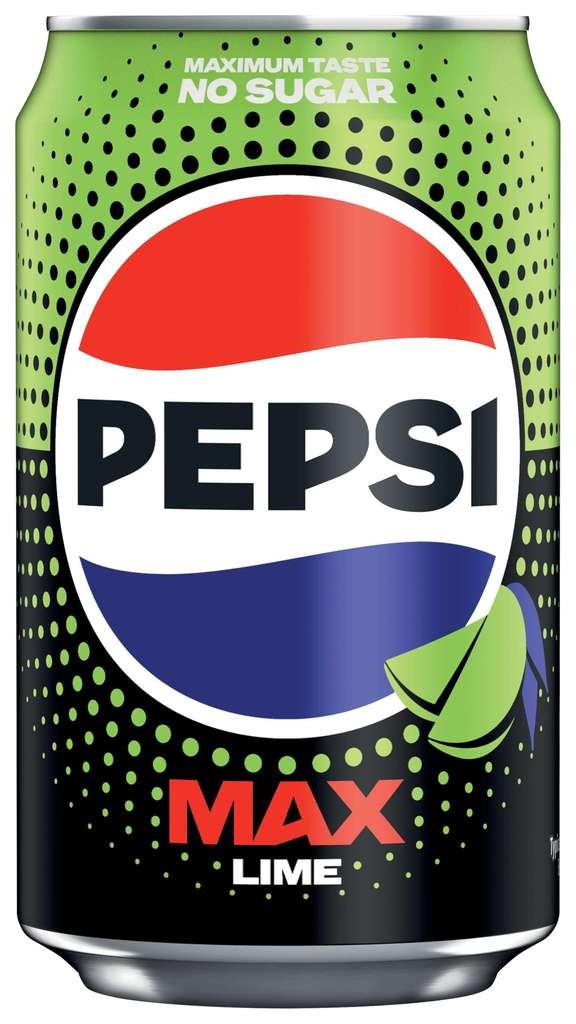 Pepsi Max Lime No Sugar Soft Drinks, 8 x 330ml, with Voucher