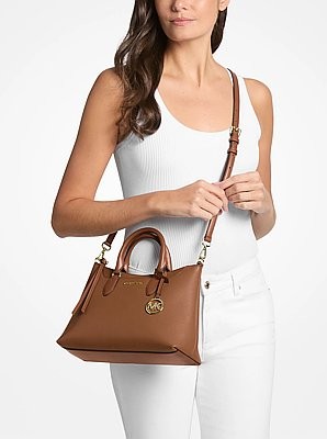 Austen Small Leather Satchel