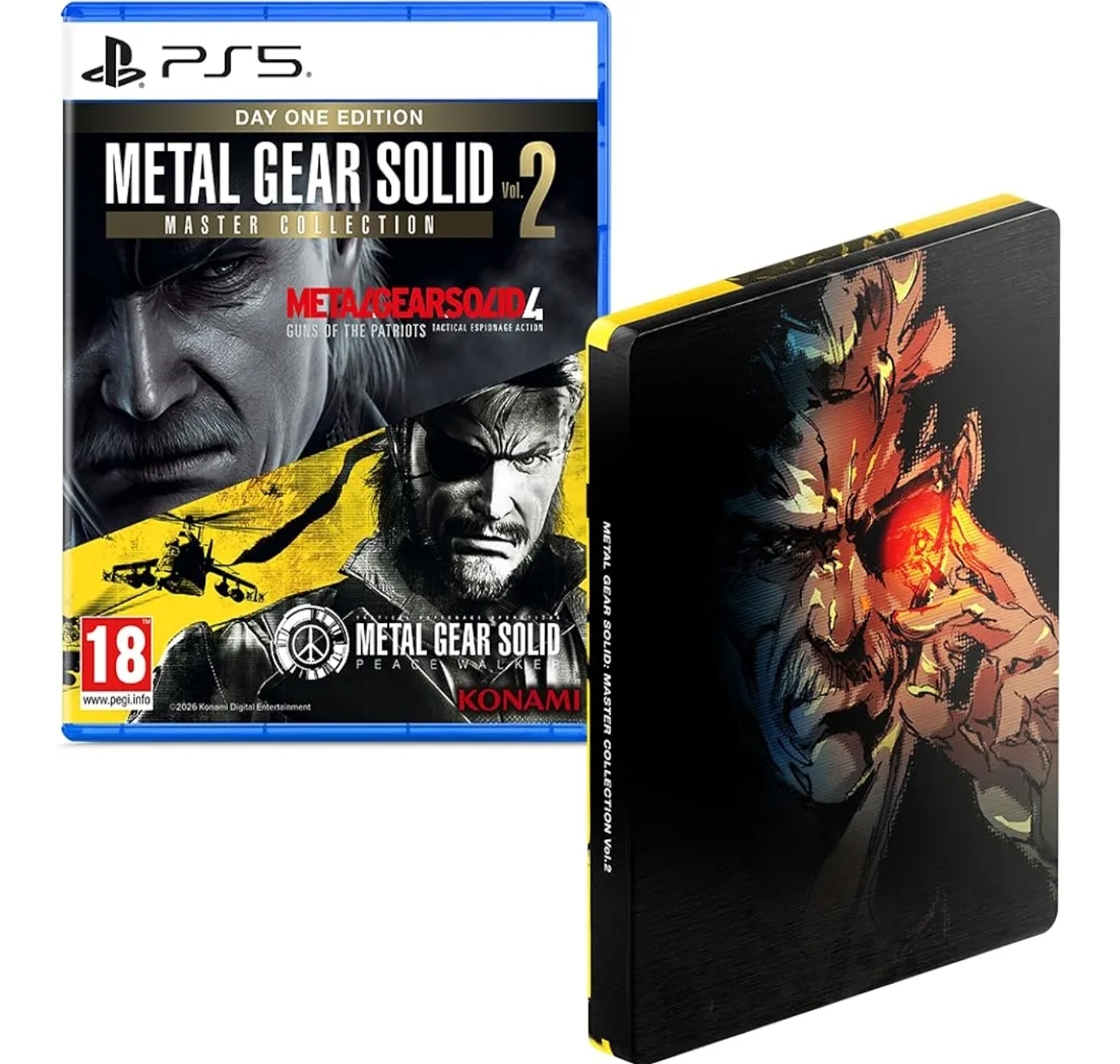 Metal Gear Master Collection Vol. 2 - Steelbook Bundle - PS5