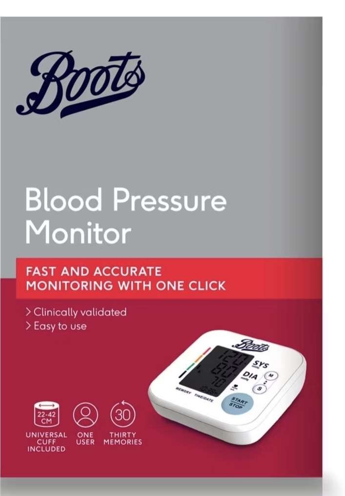 Boots Blood Pressure Monitor Machine