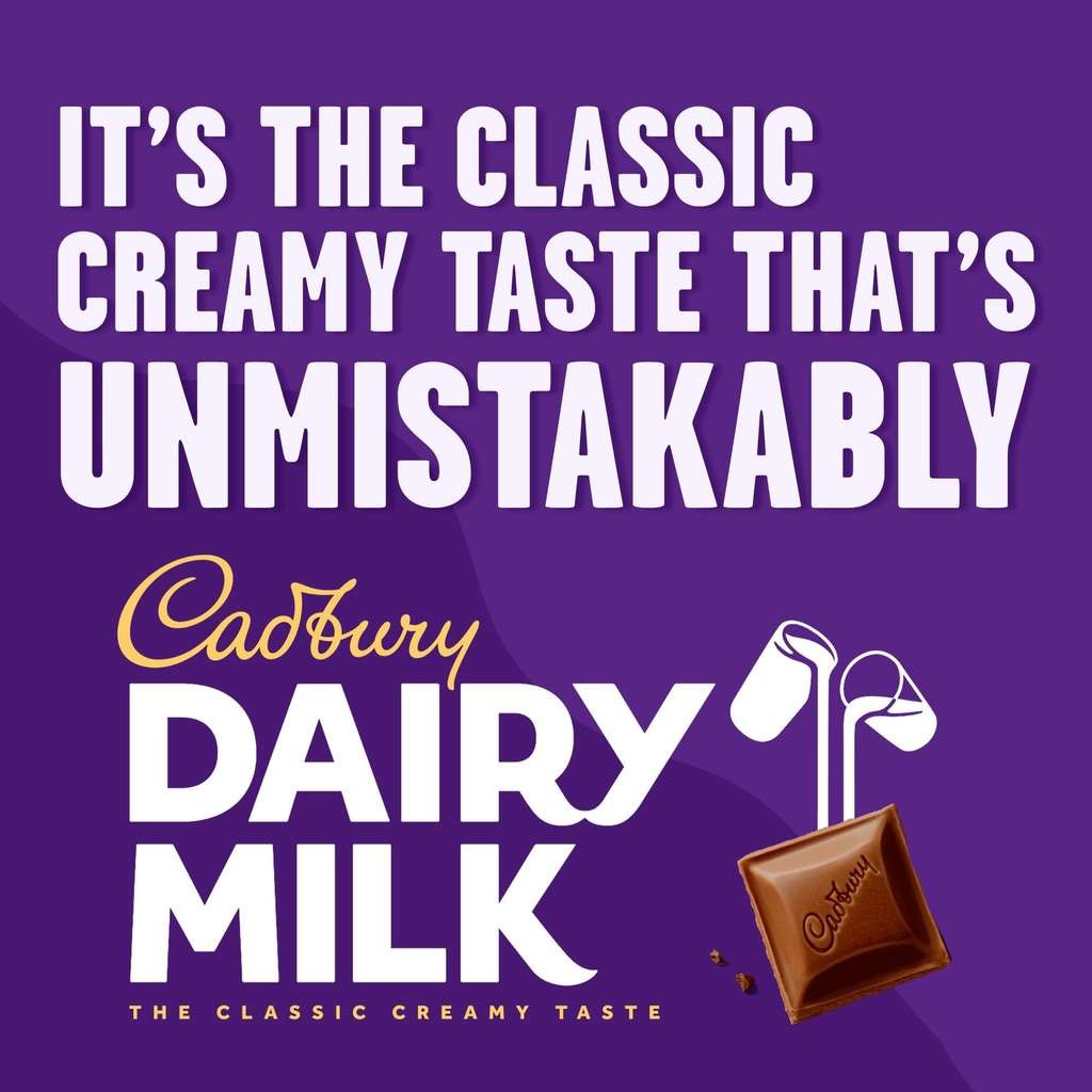 Cadbury Milk Chocolate Fudge Bar, 88g (Pack of 4 Bars)