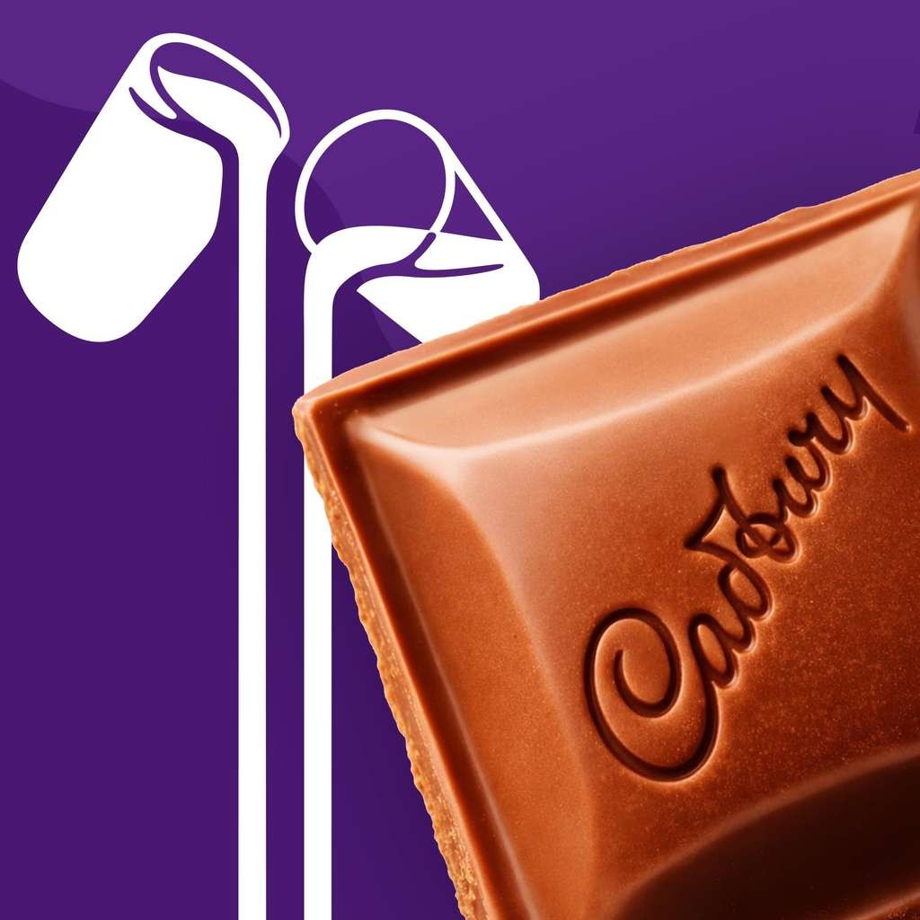 Cadbury Milk Chocolate Fudge Bar, 88g (Pack of 4 Bars)