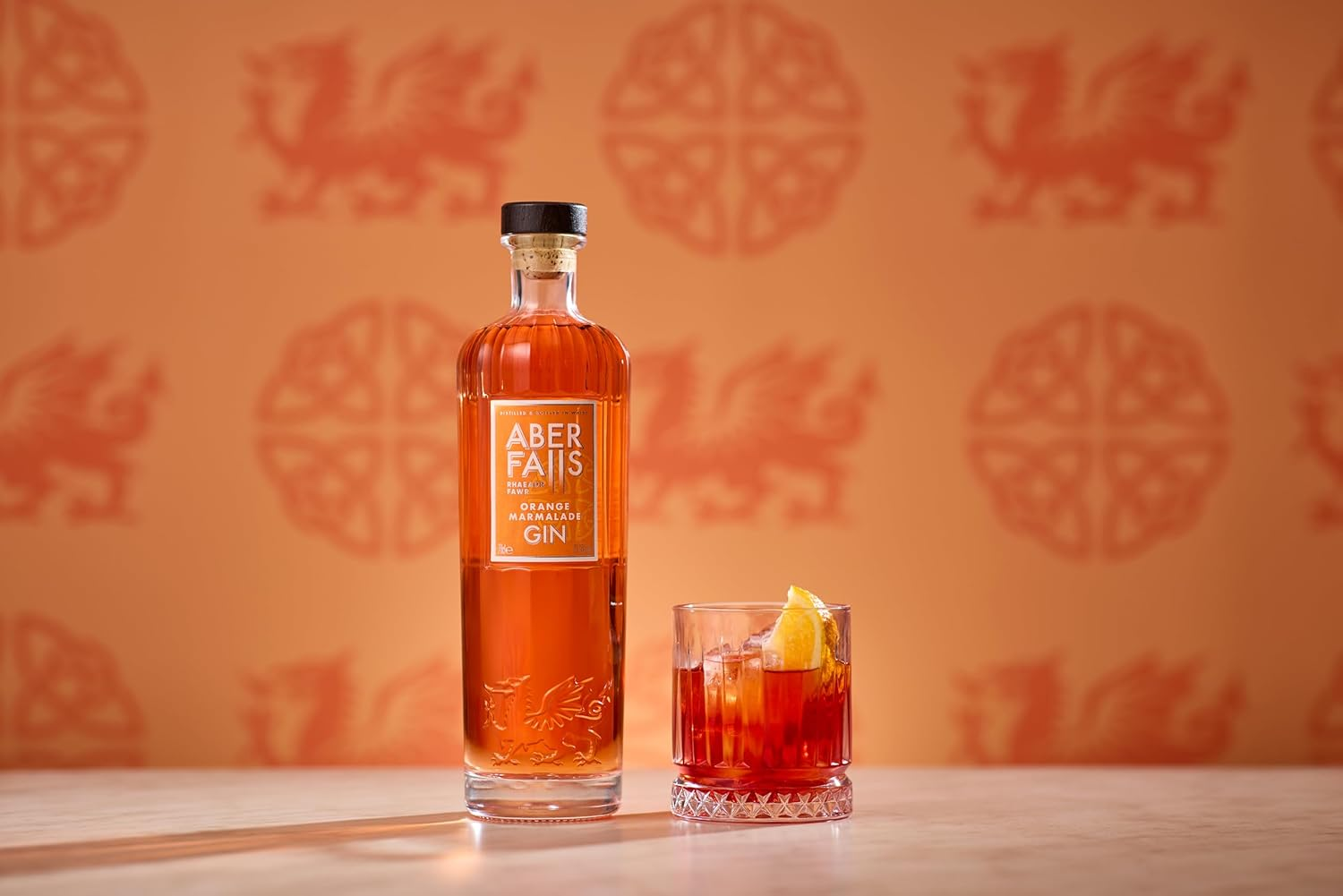 Gin from a Welsh Distillery - Aber Falls Orange Marmalade Gin, 70cl