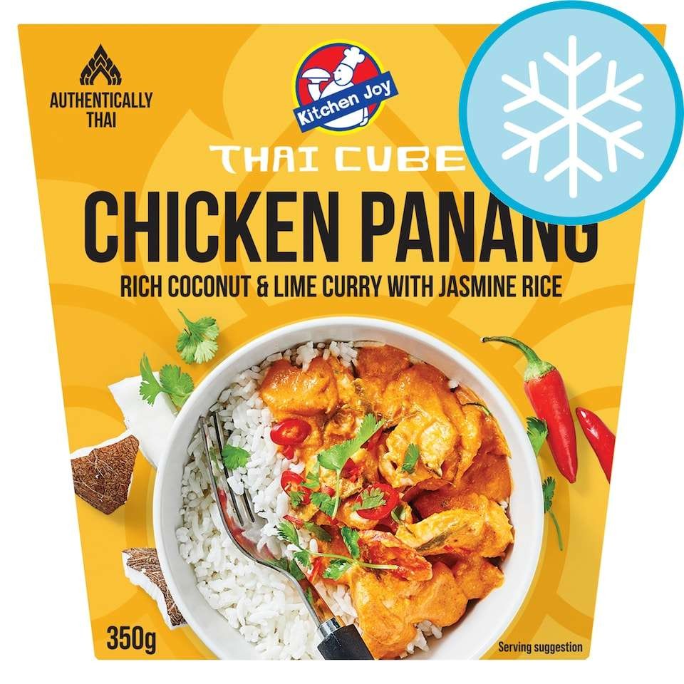 Kitchen Joy Thai Box Meals, Spicy Sesame Chicken, Green/Red Curry, Panang, Krapow, Clubcard price
