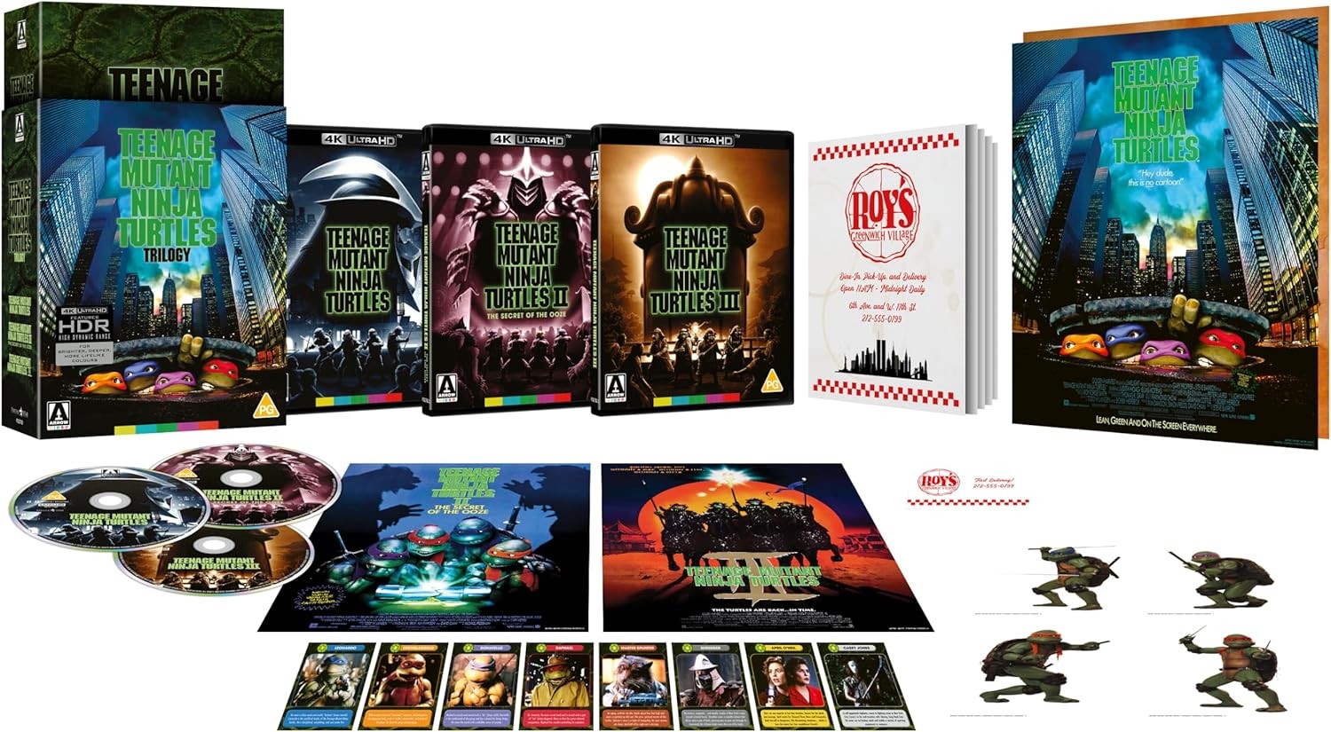 Teenage Mutant Ninja Turtles Trilogy Limited Edition 4K UHD
