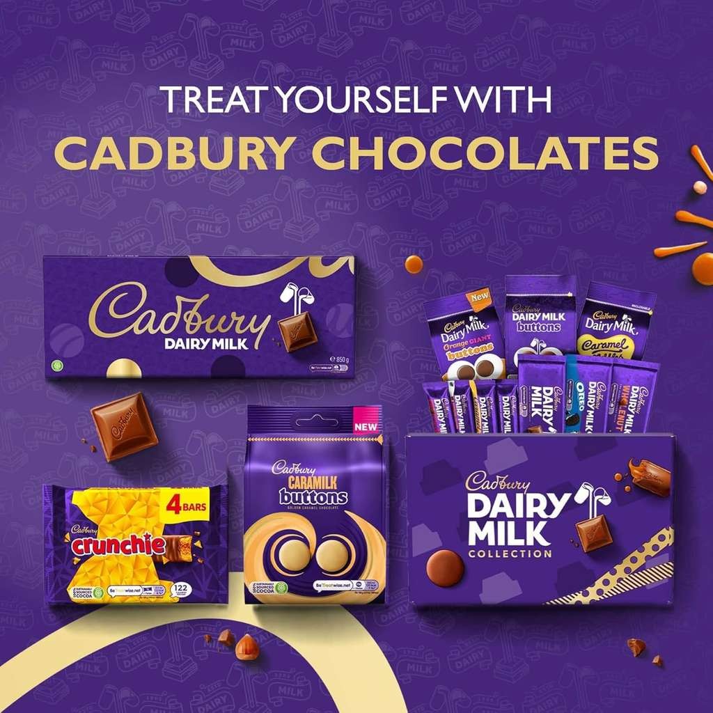 Cadbury Dairy Milk Little Bars, 4 x 18g, 90p (81p S&S)