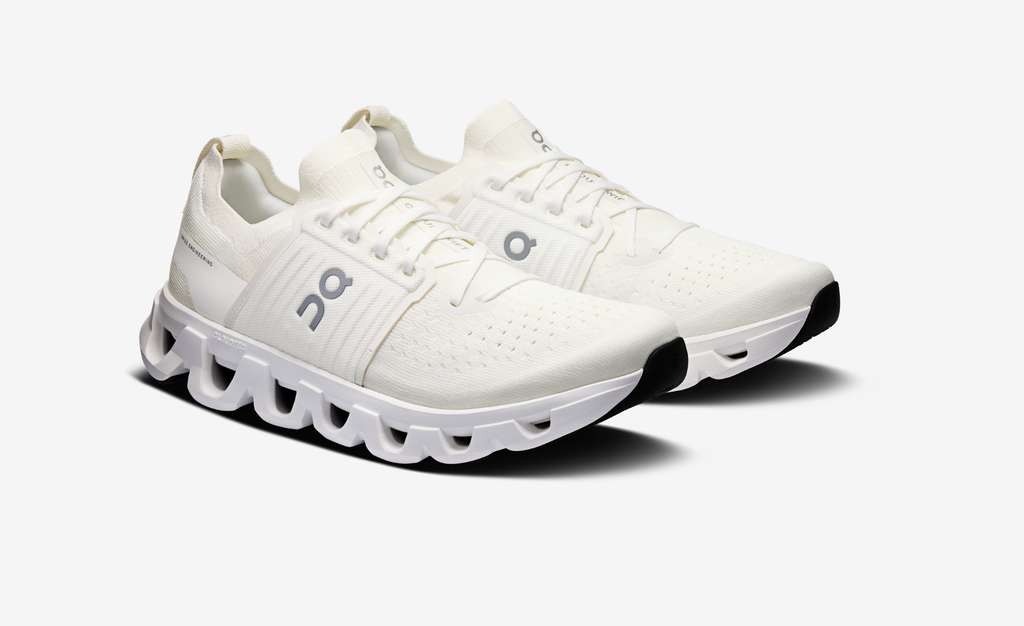 ON Cloudswift 4 white trainers, BLC discount. Usually £110 without