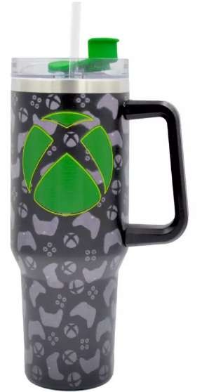 Xbox Black and Green Travel Cup 1200ml, Free C&C at Hox