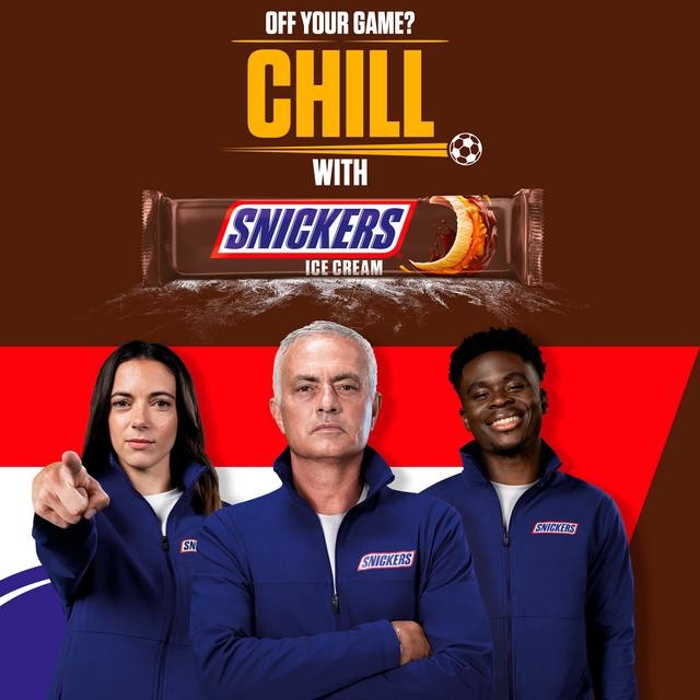 Snickers White Ice Cream 4 x 44.6ml