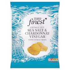 Tesco Finest Hand Cooked Crisps 150g (Various Flavours) - Clubcard Price