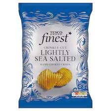 Tesco Finest Hand Cooked Crisps 150g (Various Flavours) - Clubcard Price