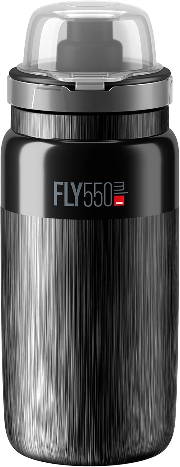 Elite Fly MTB Water Bottle Black, 550ml