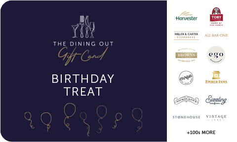 20% off Dining Out Gift Cards. Spend £30 and use code SUNFUN20