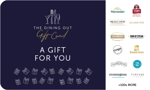 20% off Dining Out Gift Cards. Spend £30 and use code SUNFUN20