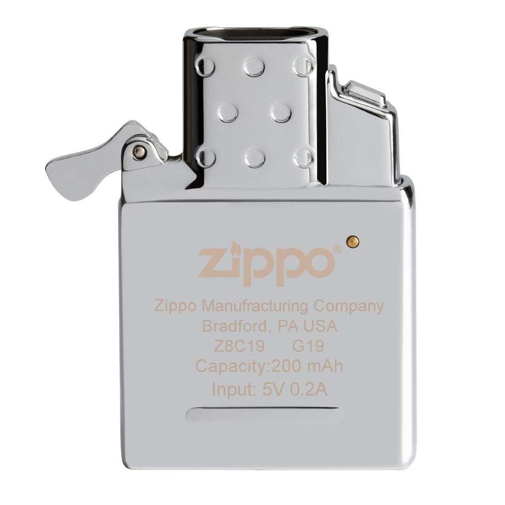 Zippo Rechargable Lighter Insert, Metal, Silver, One Size. Nice little upgrade