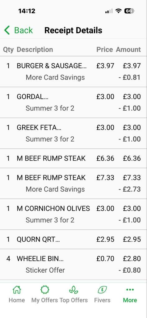 8 Sausages & 6 Burgers Pack, Extra 20% Off Today With Morrisons More Card, £3.16, In Store Wimbledon