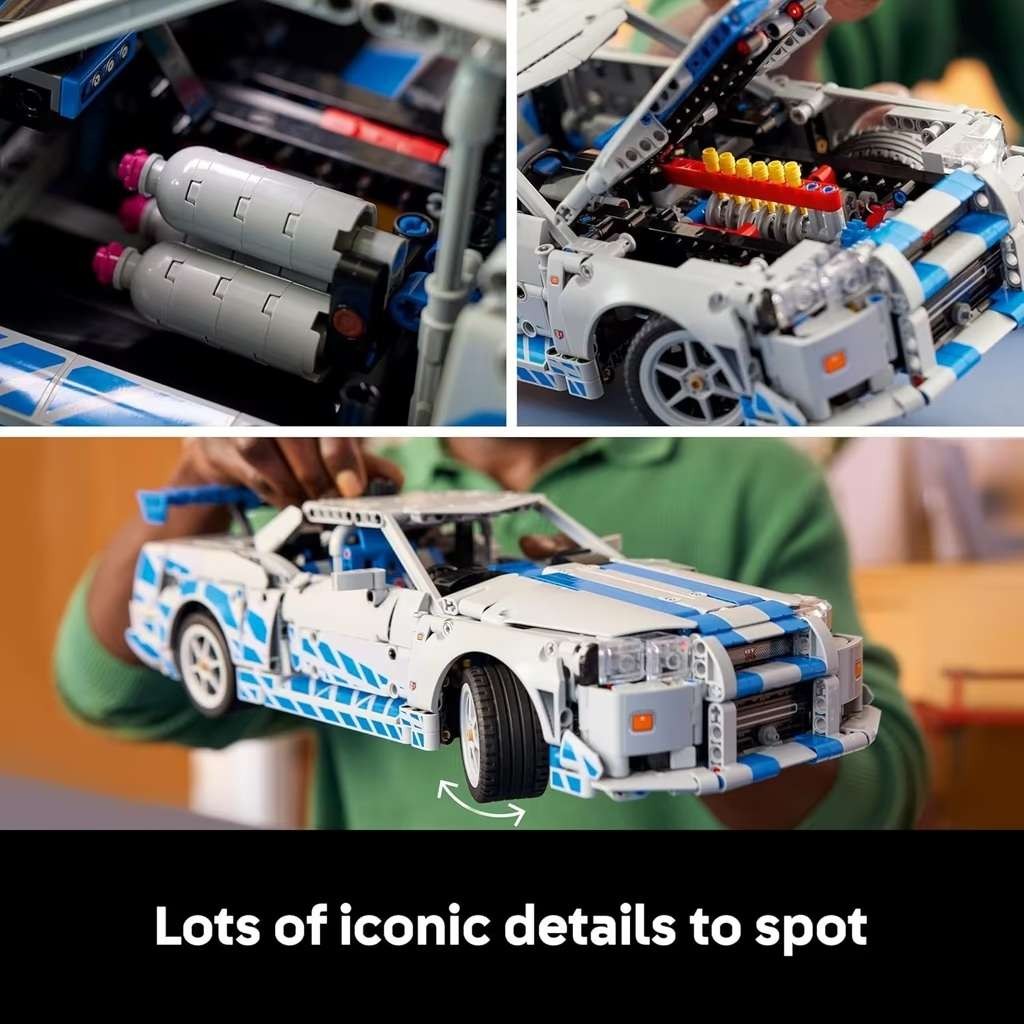 LEGO Technic Nissan Skyline GT-R R34, the 2 Fast 2 Furious car, set 42210