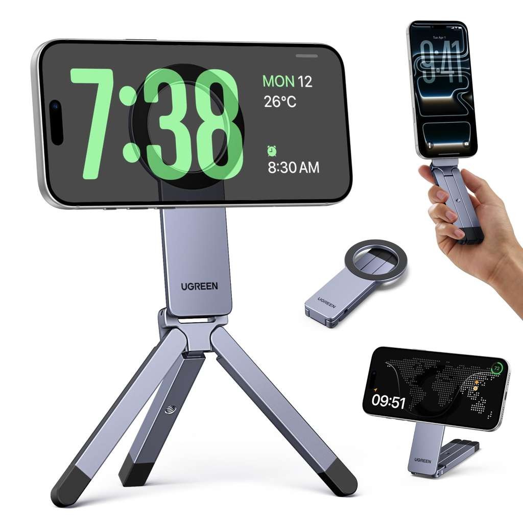 UGREEN Magsafe magnetic phone stand, portable pocket tripod. At checkout. From UGREEN GROUP UK/FBA