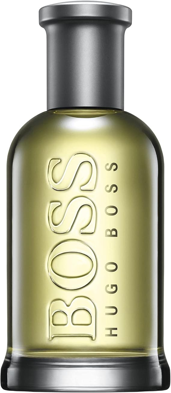 BOSS Bottled Aftershave for Him, Woody Scent with Notes of Apple, Cinnamon and Wood, Light Longevity, 100ml