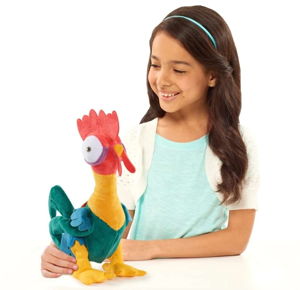 Disney Large Stitch Plush H45cm £9, Disney Moana Dancing Hei Hei Interactive Plush £6