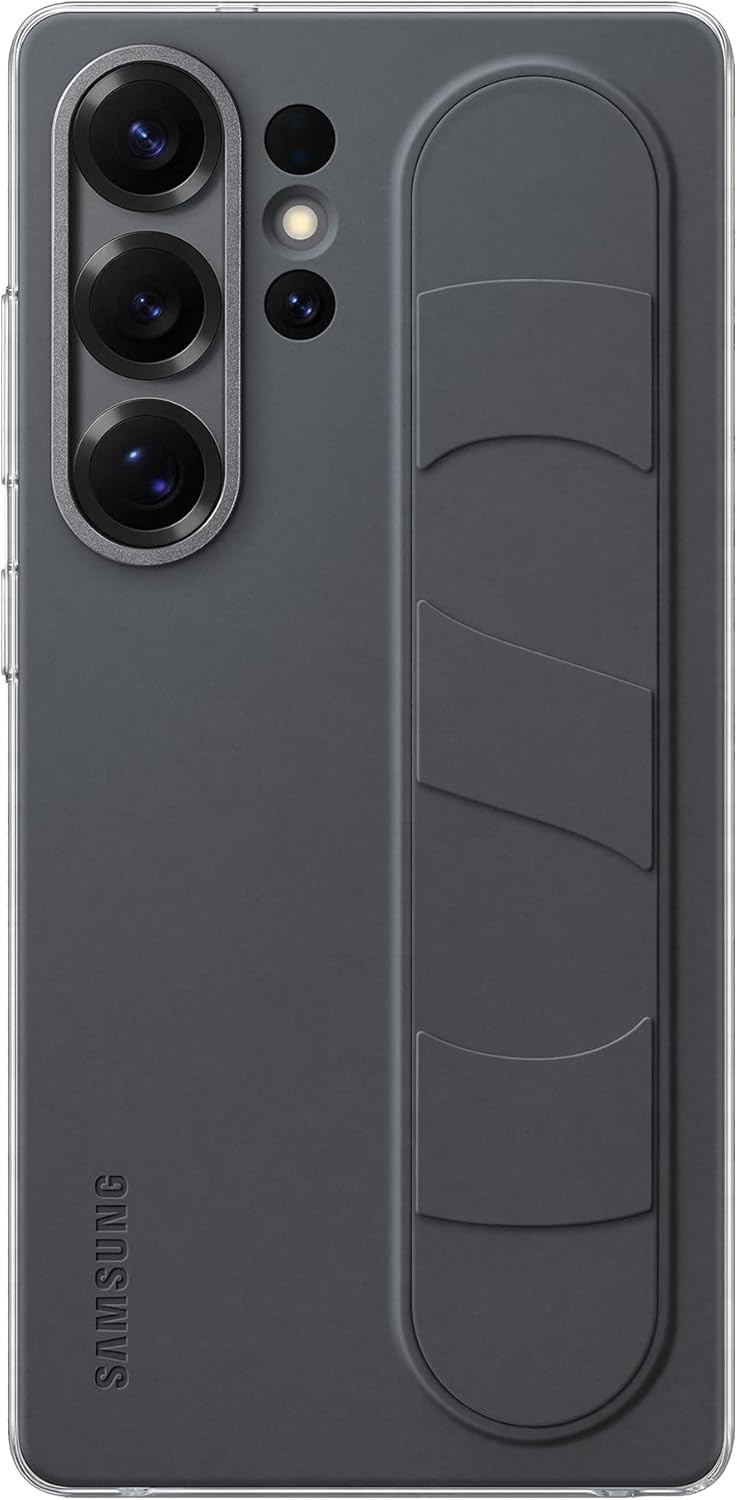 Samsung Galaxy Official Standing Grip Case for Galaxy S25 Ultra, Black