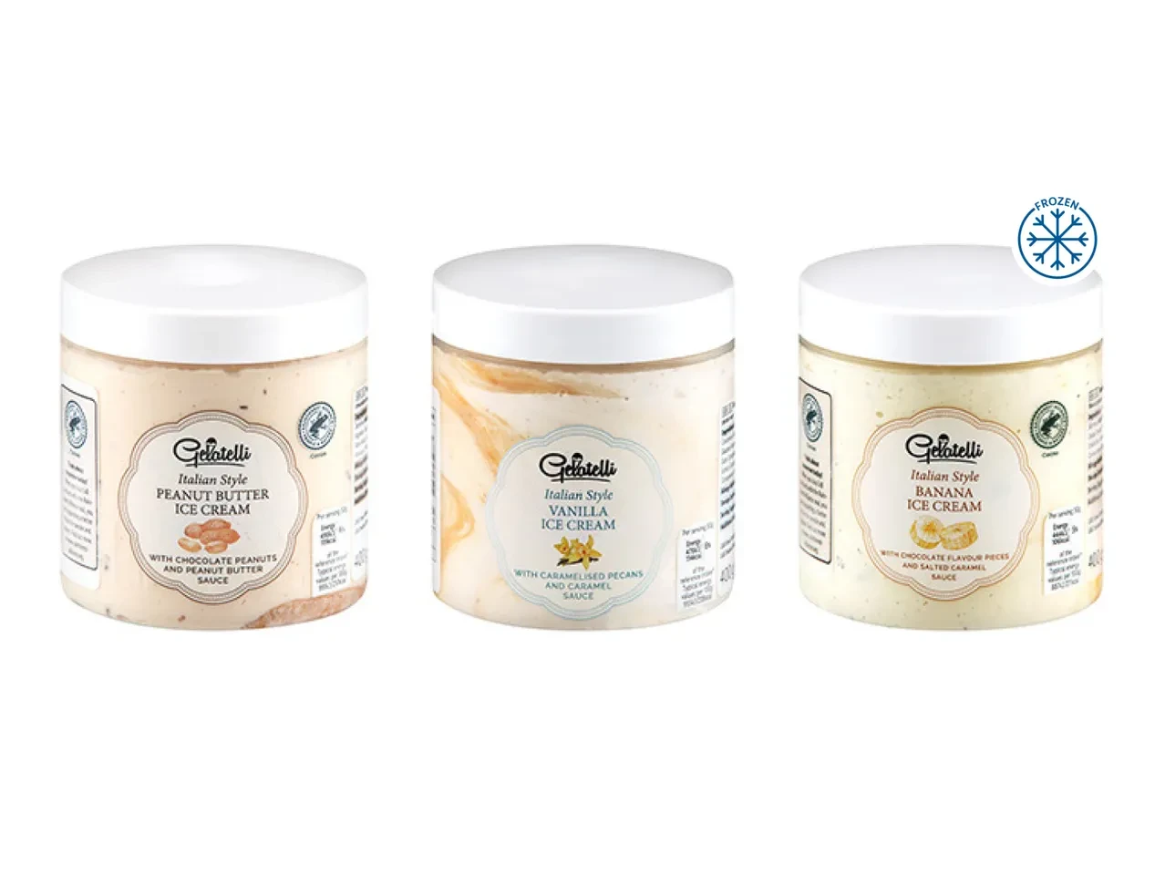 Gelatelli Italian Style Ice Cream Assorted
