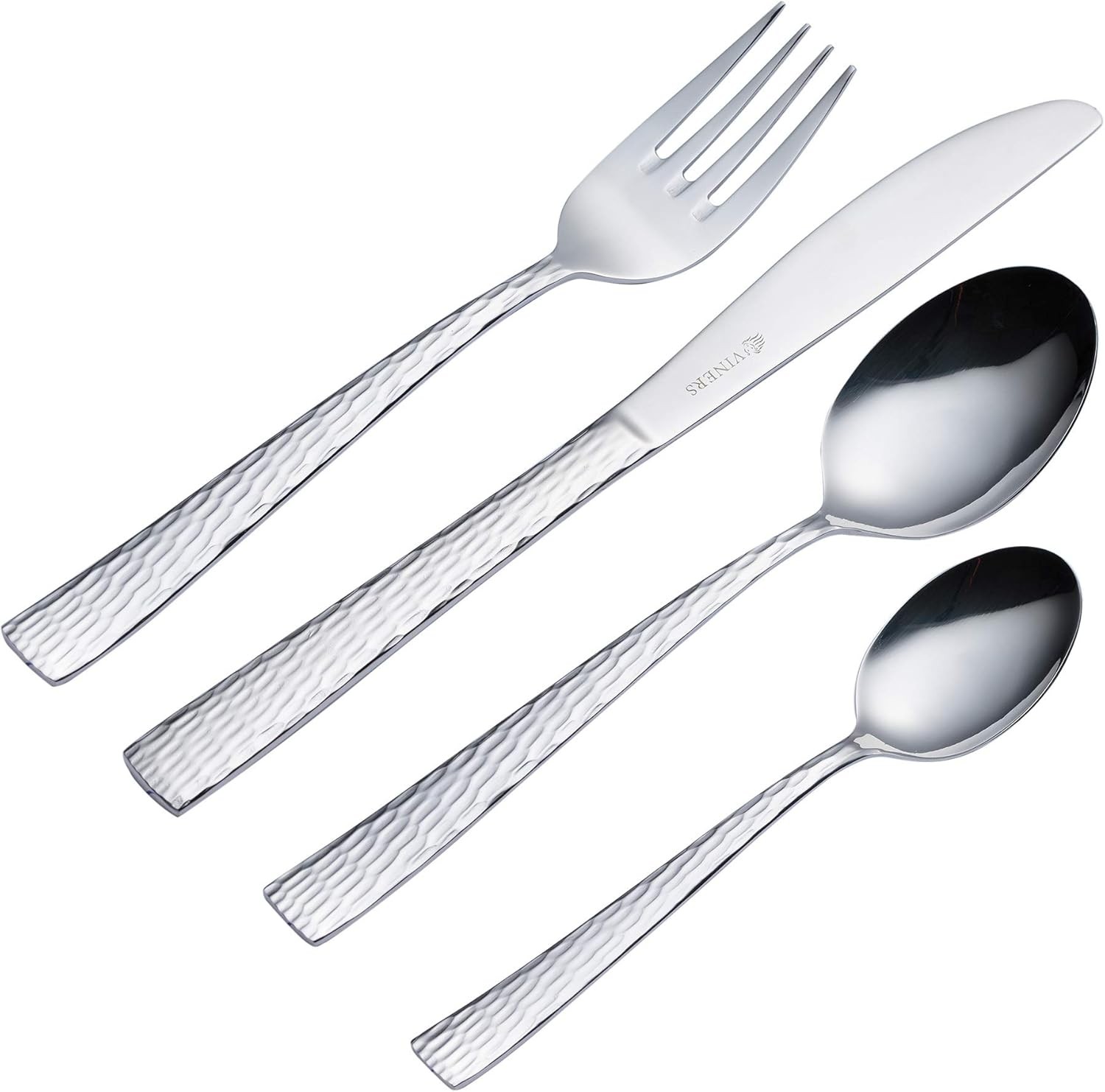 Viners Everyday Glisten 16 Piece 18/0 Stainless Steel Cutlery Set, Serves 4