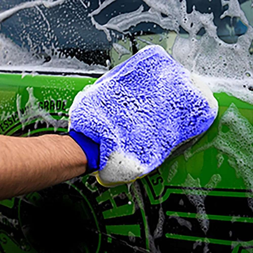 Goodyear 2 In 1 Noodle Wash Mitt, nice extra long handle and a pivoting head