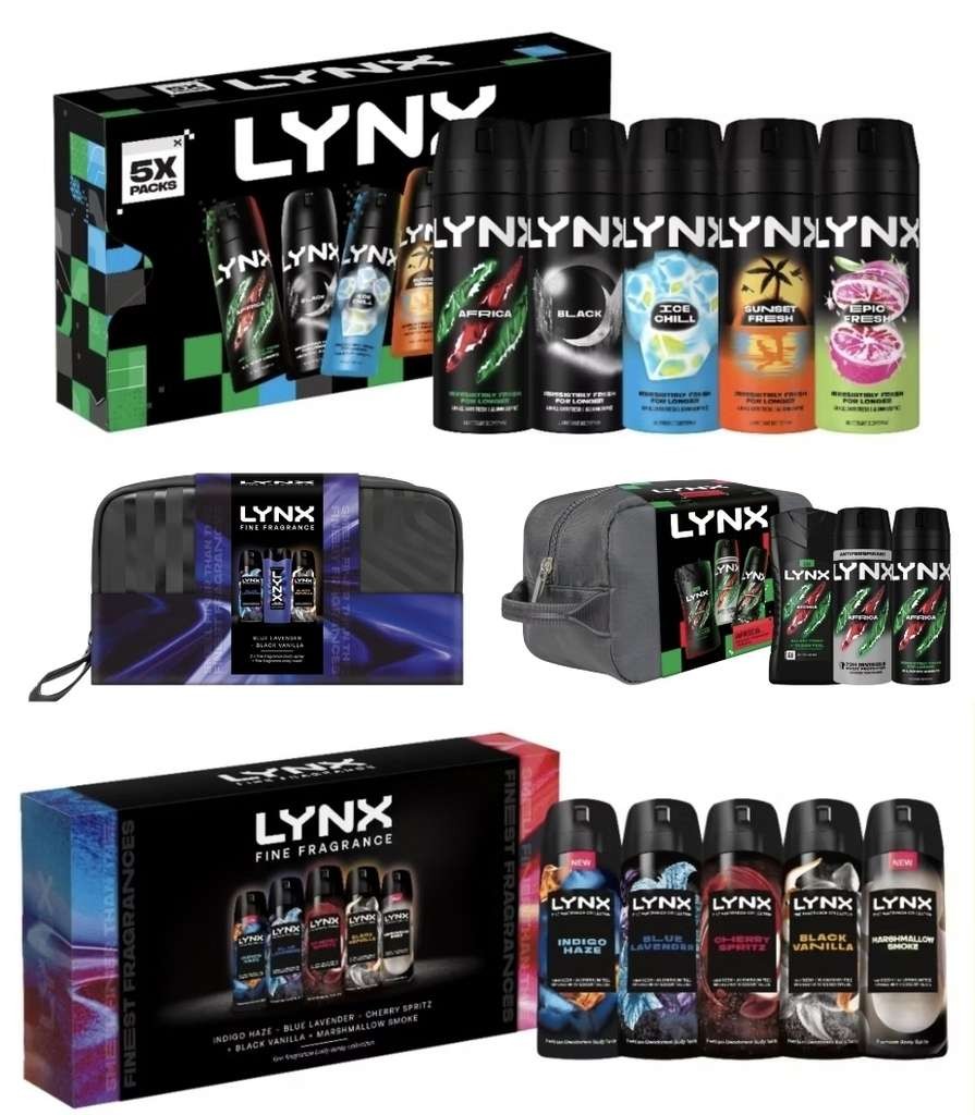 50% off Lynx gift sets